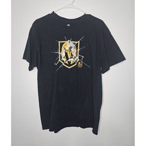 Vegas Golden Knights NHL Broken Glass Ice T-shirt Size Men's L Large LV VGK
